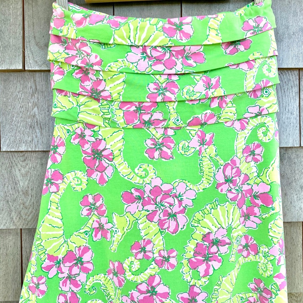Lilly Pulitzer “Limeade” Petula Maxi Dress Small